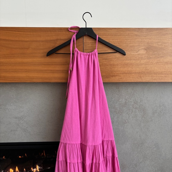 Free People Somewhere Sunny Maxi Dress, Size S - Picture 3 of 12